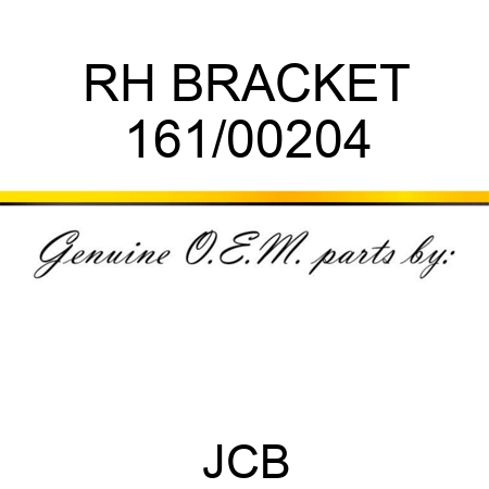 RH BRACKET 161/00204