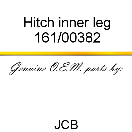 Hitch, inner leg 161/00382