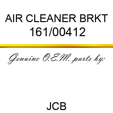 AIR CLEANER BRKT 161/00412