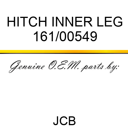 HITCH INNER LEG 161/00549