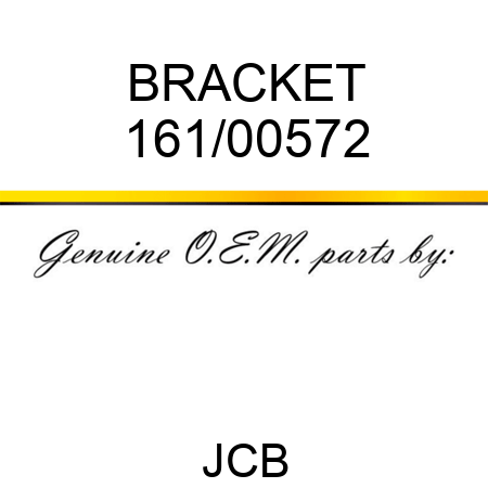 BRACKET 161/00572