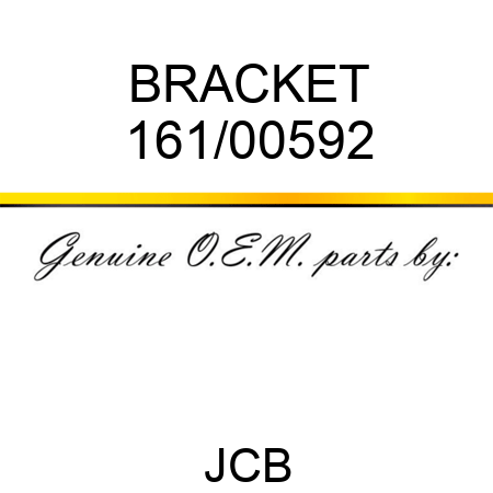 BRACKET 161/00592