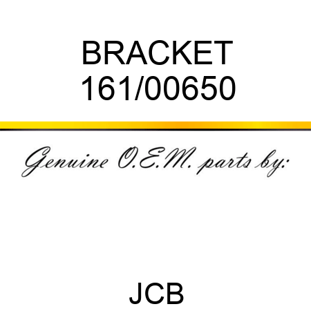 BRACKET 161/00650
