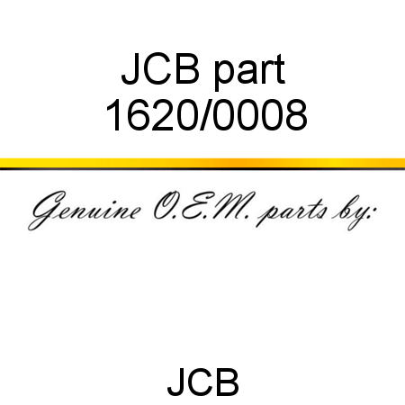 JCB part 1620/0008