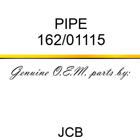 PIPE 162/01115