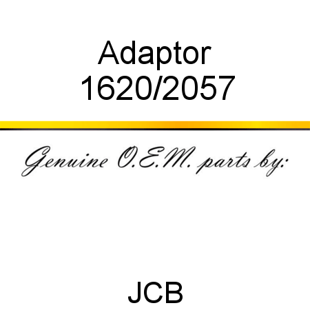 Adaptor 1620/2057