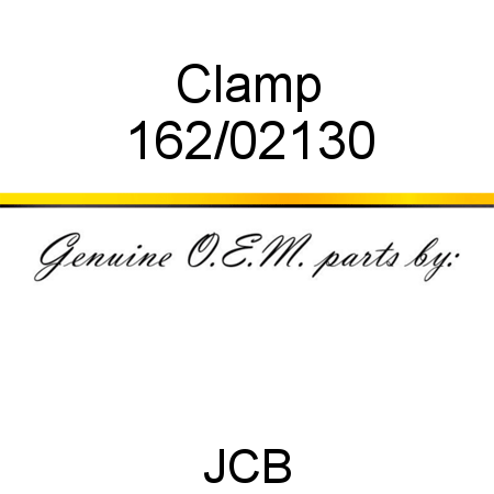 Clamp 162/02130