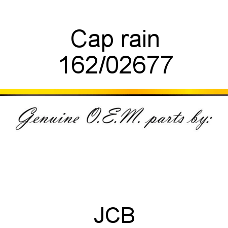 Cap, rain 162/02677