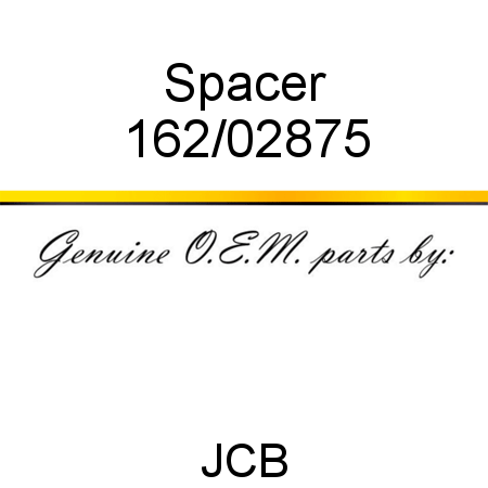 Spacer 162/02875
