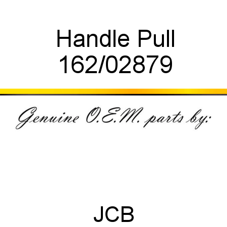 Handle, Pull 162/02879