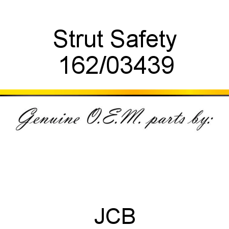Strut, Safety 162/03439