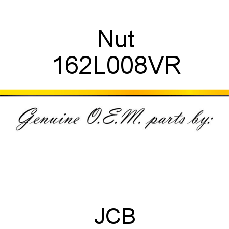 Nut 162L008VR