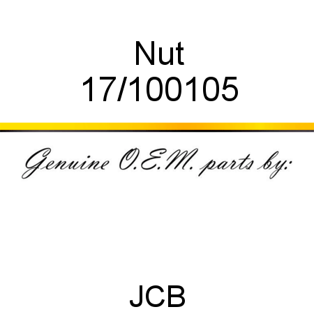 Nut 17/100105