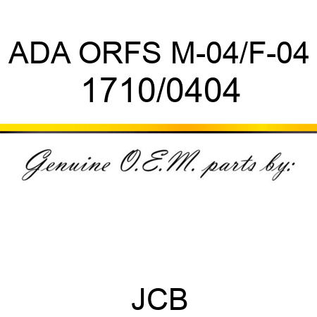 ADA ORFS M-04/F-04 1710/0404