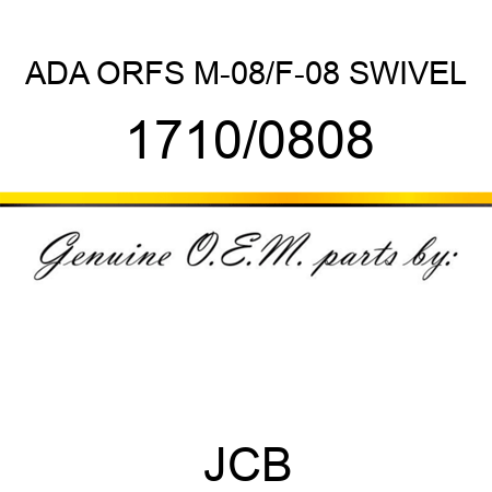 ADA ORFS M-08/F-08 SWIVEL 1710/0808