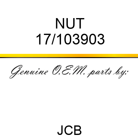 NUT 17/103903