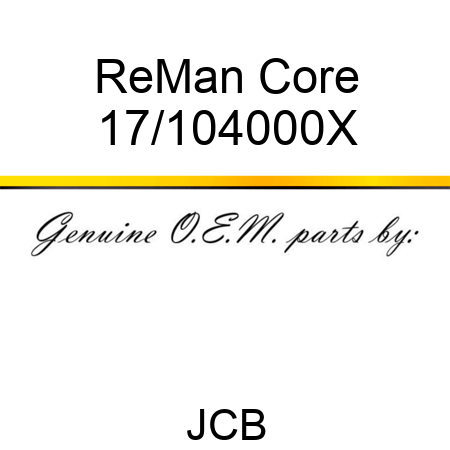 ReMan Core 17/104000X