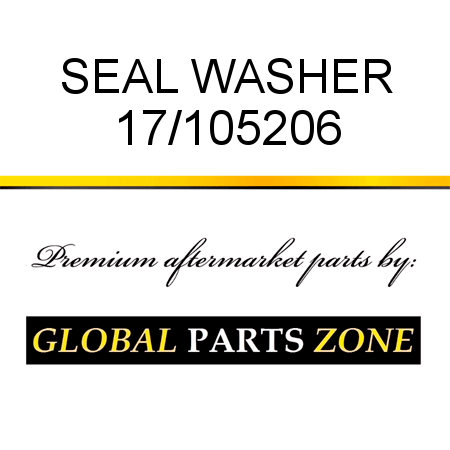 SEAL WASHER 17/105206