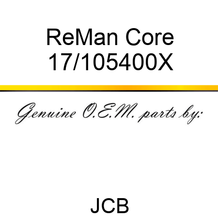 ReMan Core 17/105400X