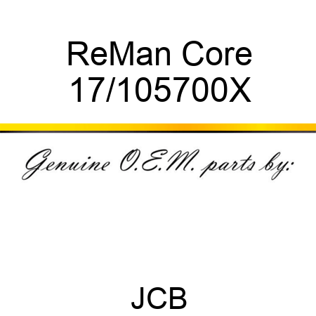 ReMan Core 17/105700X