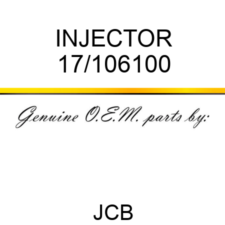 INJECTOR 17/106100