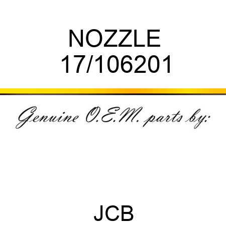 NOZZLE 17/106201