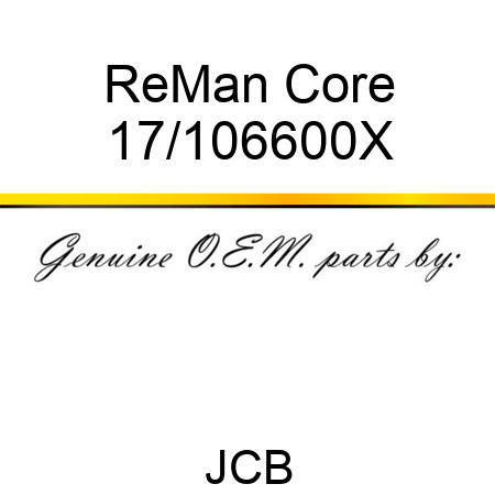 ReMan Core 17/106600X