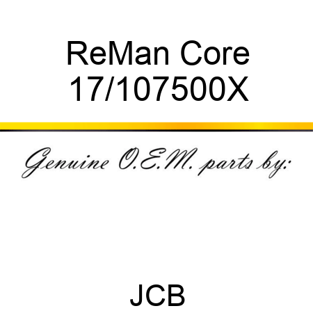 ReMan Core 17/107500X