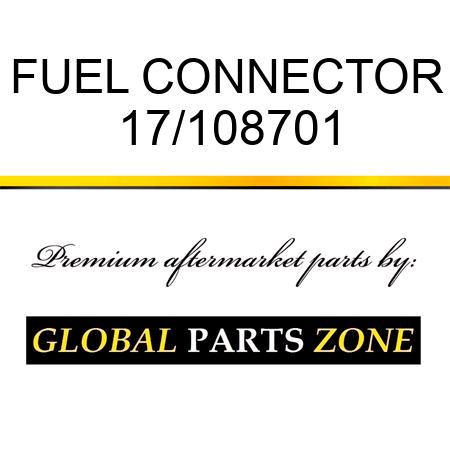 FUEL CONNECTOR 17/108701