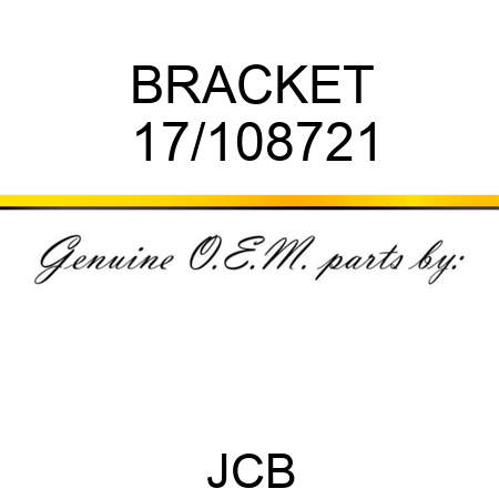 BRACKET 17/108721