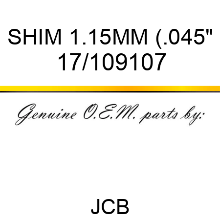 SHIM 1.15MM (.045