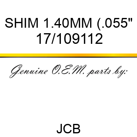 SHIM 1.40MM (.055