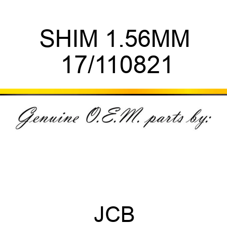 SHIM 1.56MM 17/110821