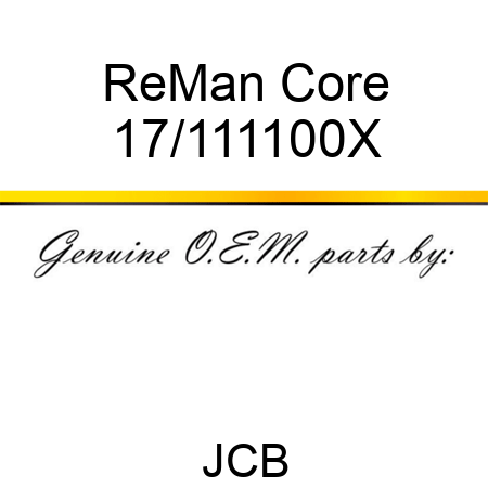 ReMan Core 17/111100X