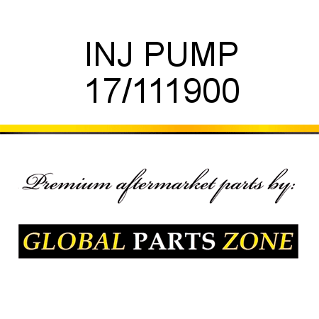 INJ PUMP 17/111900