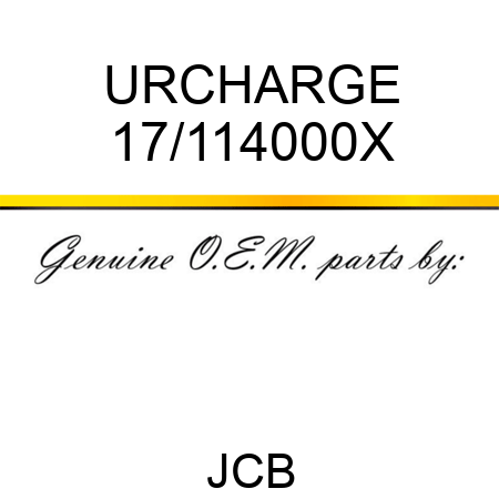 URCHARGE 17/114000X