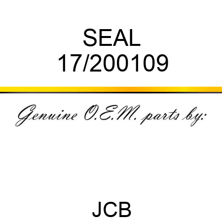 SEAL 17/200109