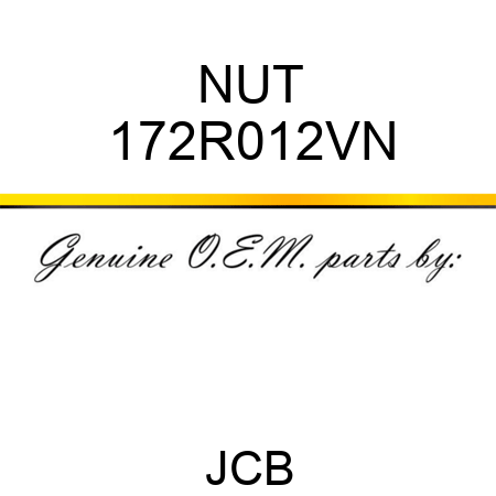 NUT 172R012VN