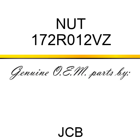 NUT 172R012VZ