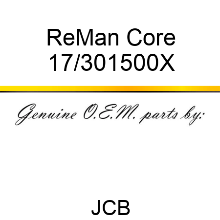 ReMan Core 17/301500X