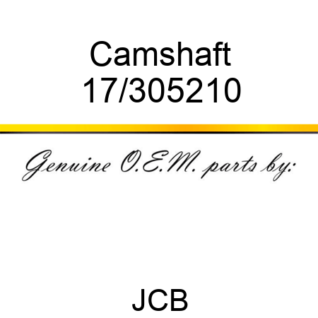 Camshaft 17/305210