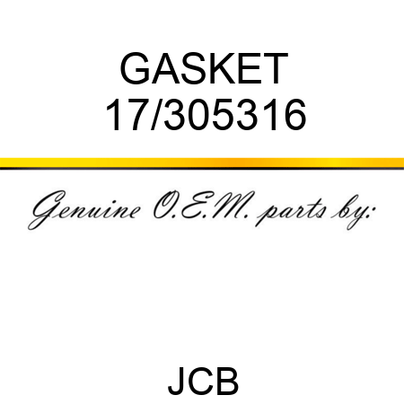 GASKET 17/305316