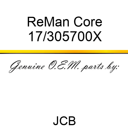 ReMan Core 17/305700X