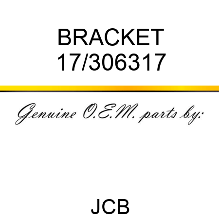 BRACKET 17/306317