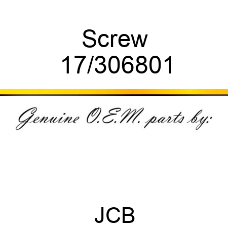 Screw 17/306801