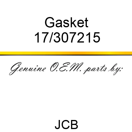 Gasket 17/307215