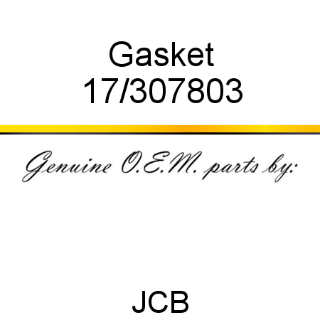 Gasket 17/307803