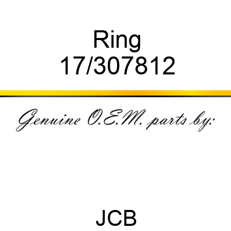 Ring 17/307812