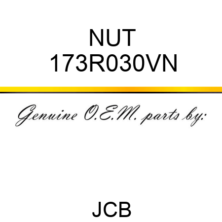 NUT 173R030VN