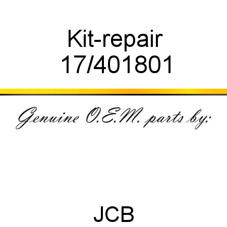Kit-repair 17/401801
